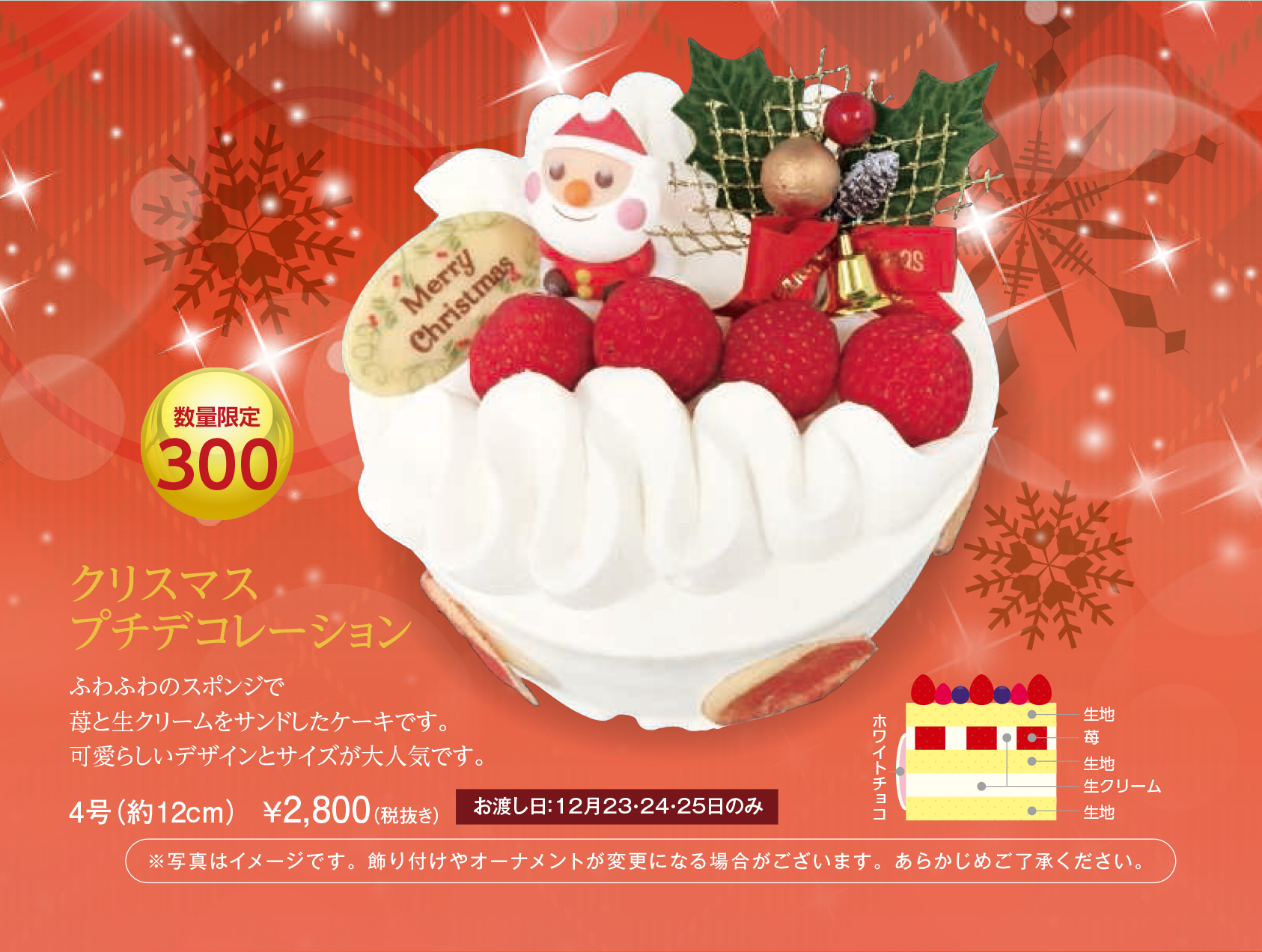 クリスマスプチデコレーション