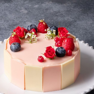 �j���̃��[�Y�u�[�P 䕃z���C�g�V���R��